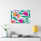 Blooming Bouquet - Floral Canvas