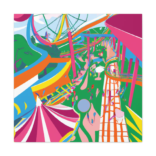 Candyland Rush - Amusement - Canvas