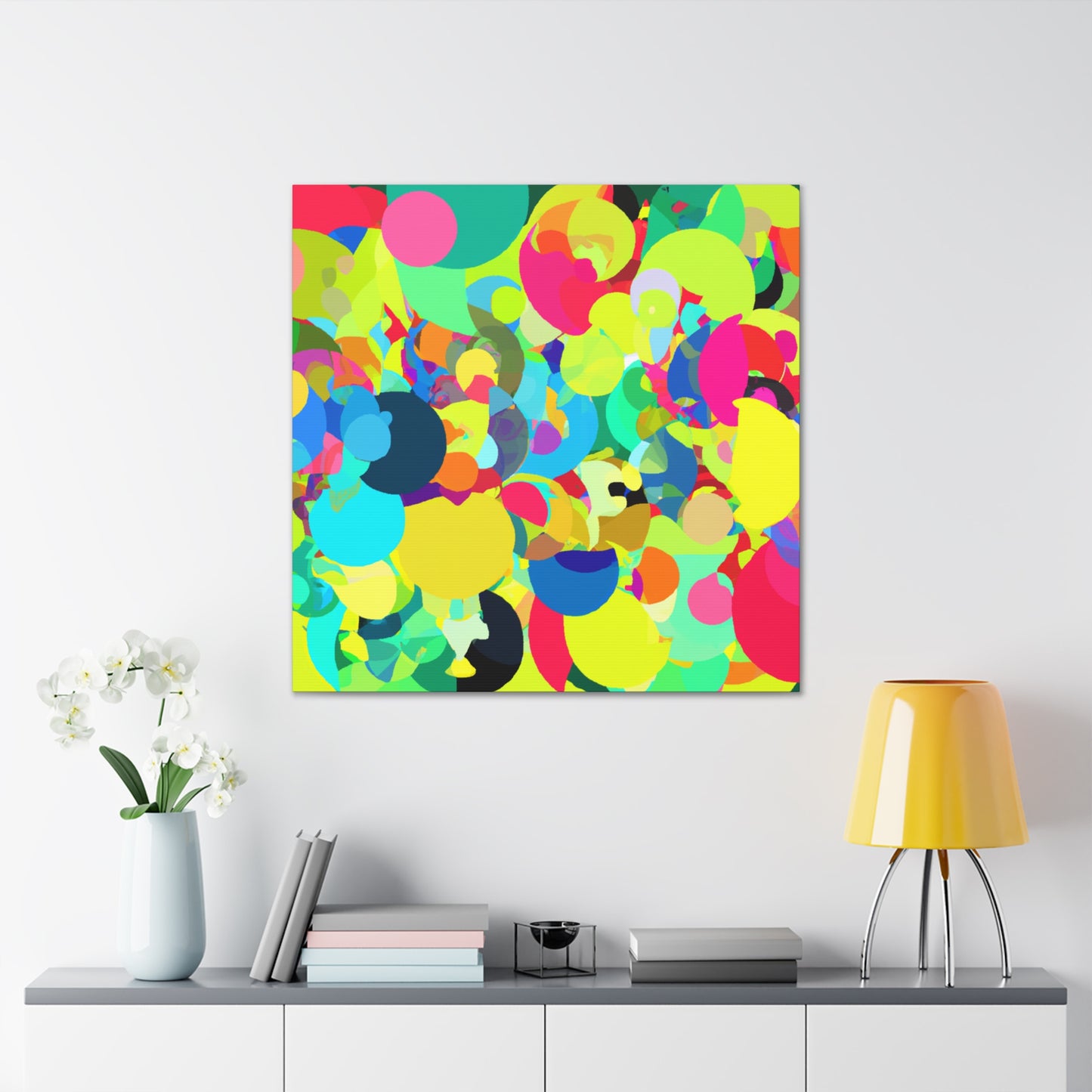 AquaVermilion - Abstract - Canvas