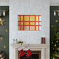 Orange Slice - Glass Canvas