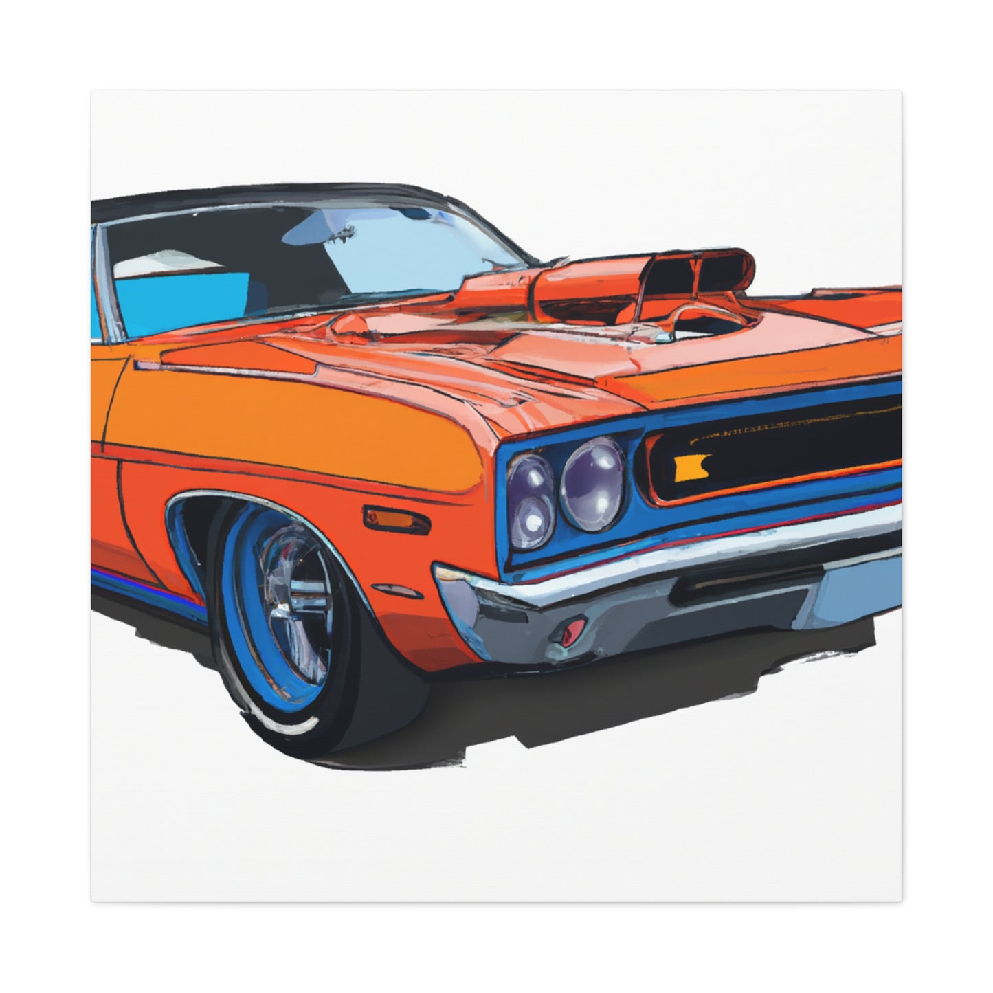 Cruisin' Chromer - Automobile - Canvas