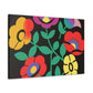 Frenzy Mammoth - Floral Canvas