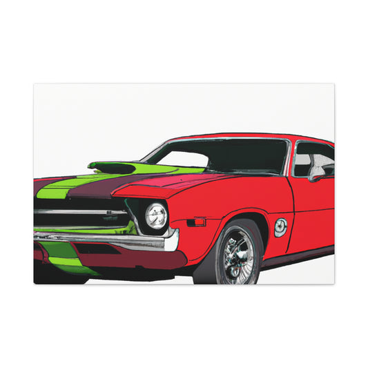 The Rumbler - Automobile - Canvas