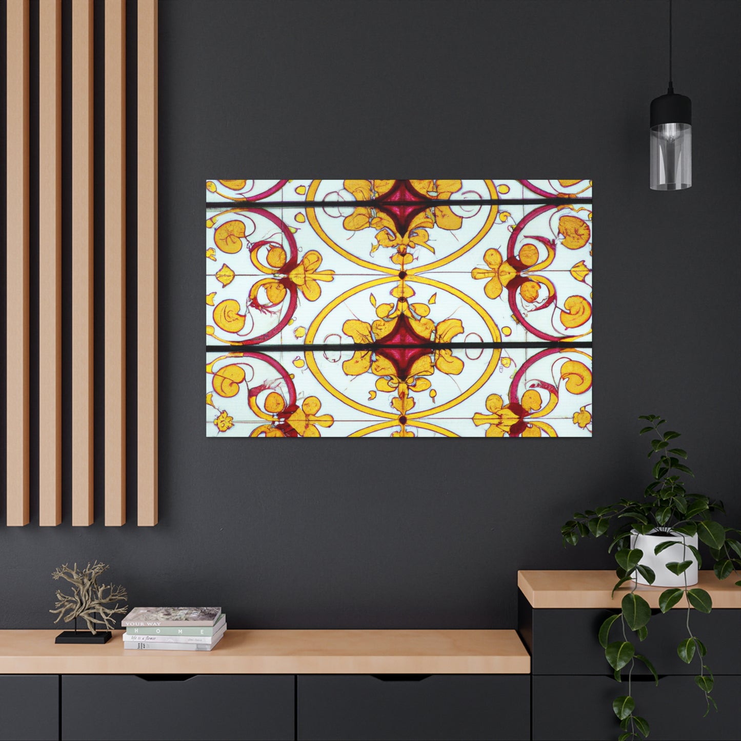 Cheery Citrus Splash - Glass Canvas