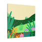 Blooming Veil - Landscape - Canvas