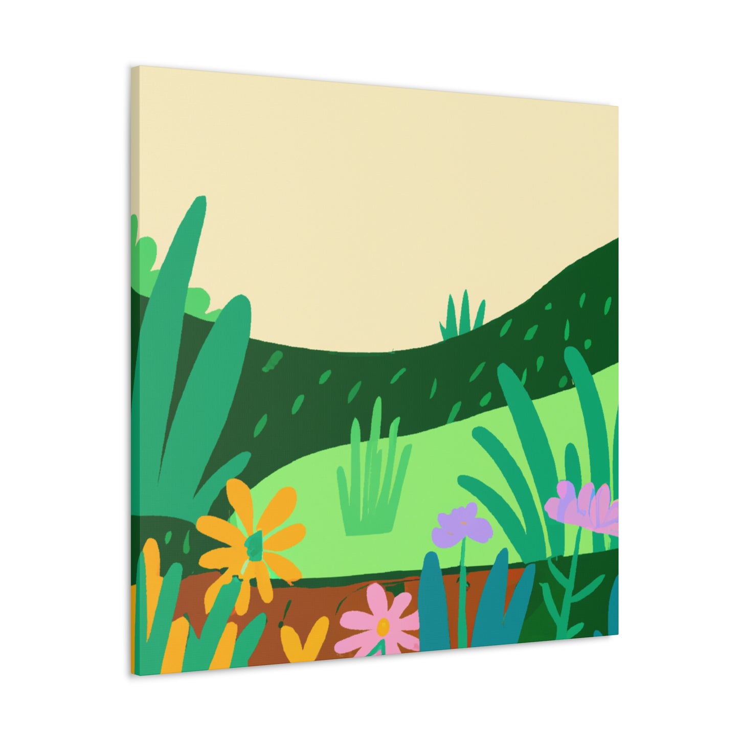 Blooming Veil - Landscape - Canvas