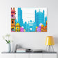 Vibrant Visions - Destination India - Canvas