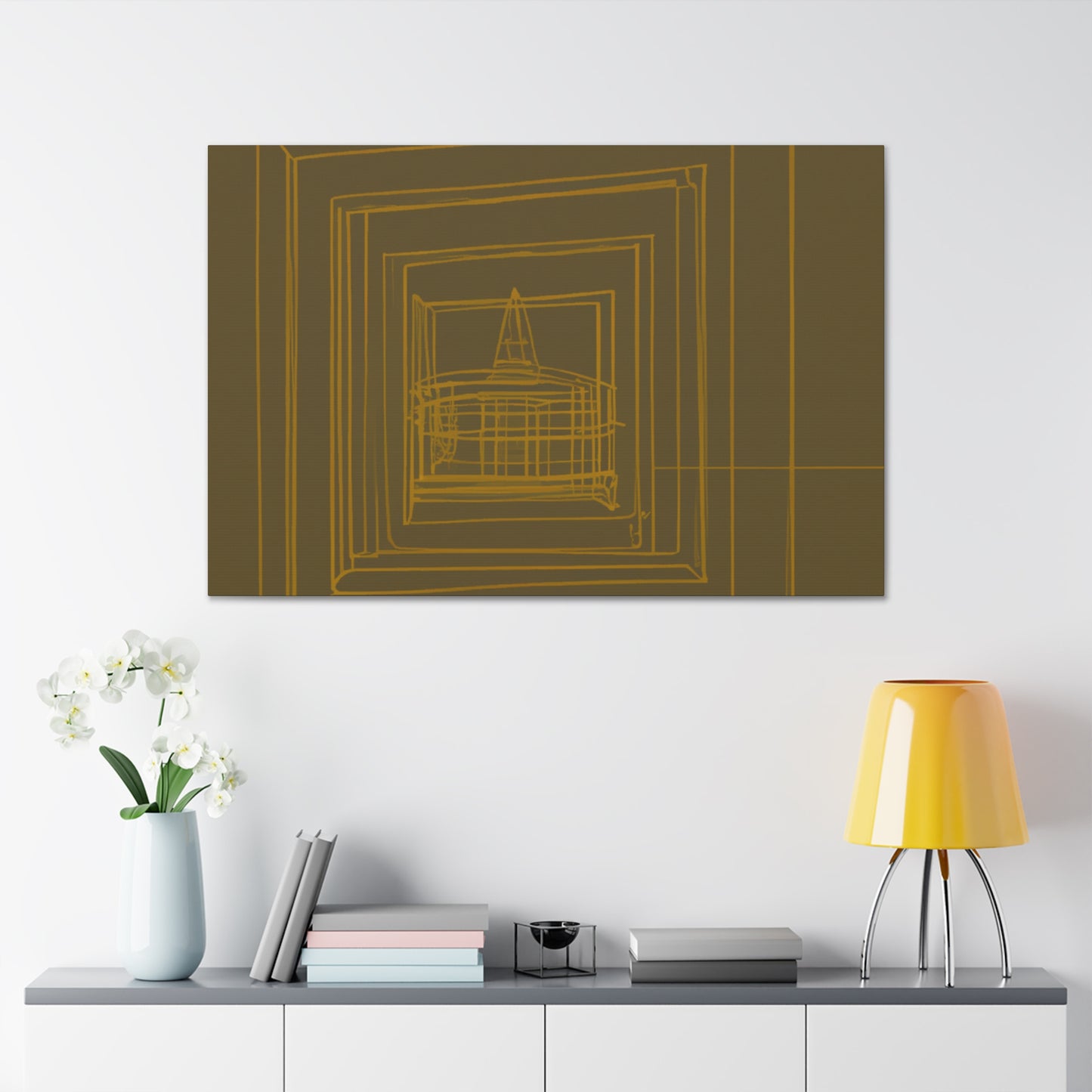 Sophia Da Vinci - Architectural Canvas