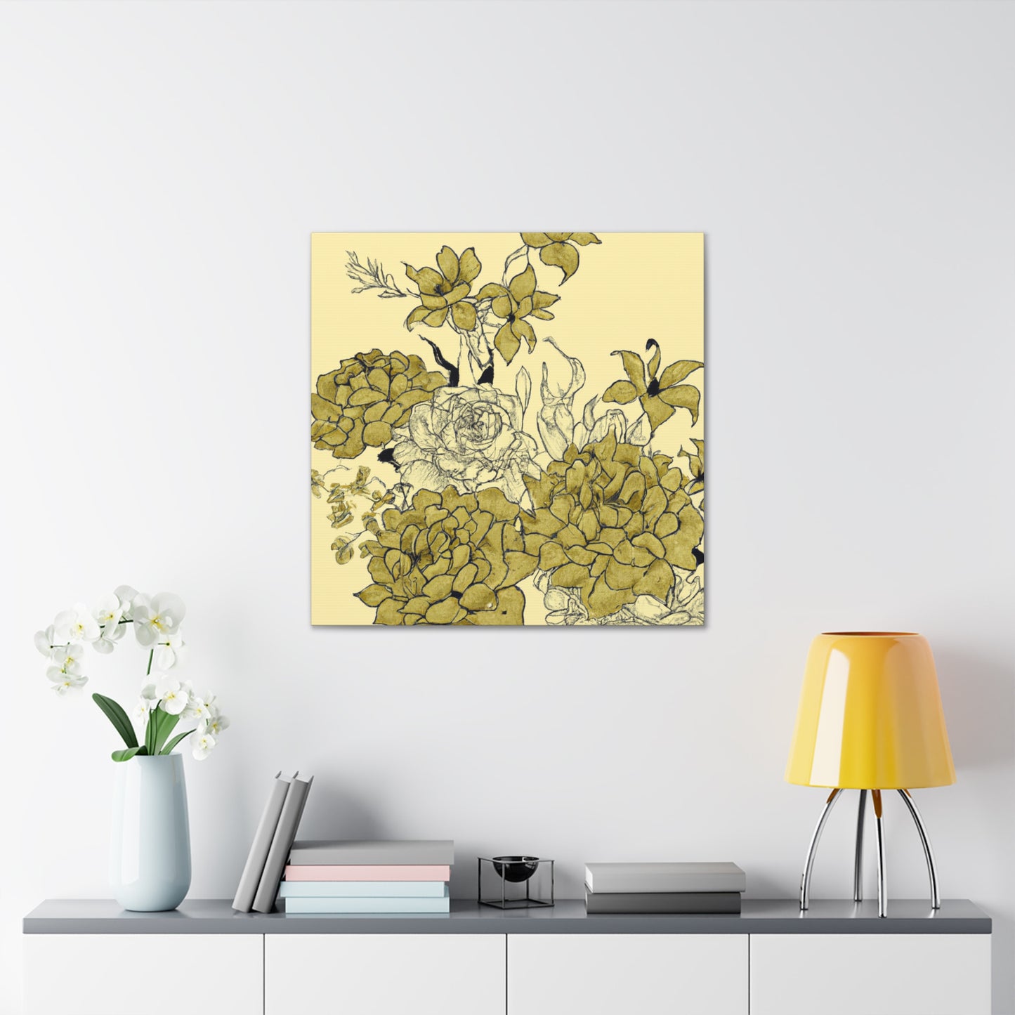 Blossomia - Floral - Canvas