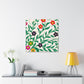 Poiseon - Floral - Canvas