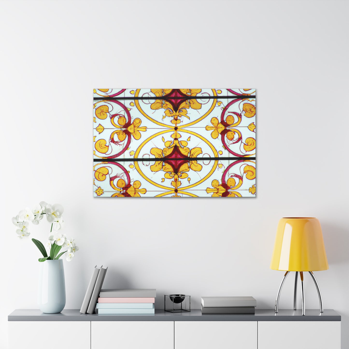 Cheery Citrus Splash - Glass Canvas