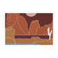 "Cityscape Odyssey - Midcentury" - Canvas