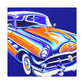 Vintage Thunder Road - Automobile Canvas
