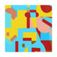 Aquamarine Dream - Abstract - Canvas