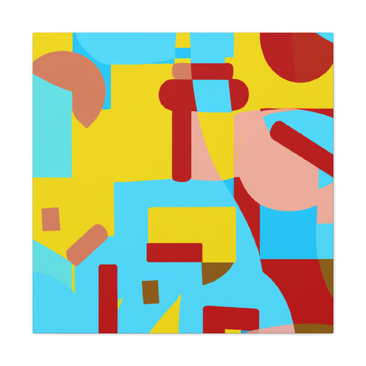 Aquamarine Dream - Abstract - Canvas