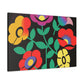 Frenzy Mammoth - Floral Canvas