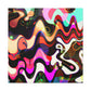Icecloud Rain - Abstract - Canvas