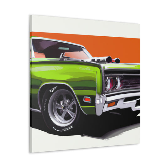 T-Bucket Thunder - Automobile - Canvas