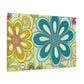 Blossomy - Floral - Canvas