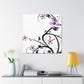 Carnation Cascade - Floral - Canvas