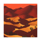 Retro Aesthetic - Vintage Contemporary - Desert - Canvas