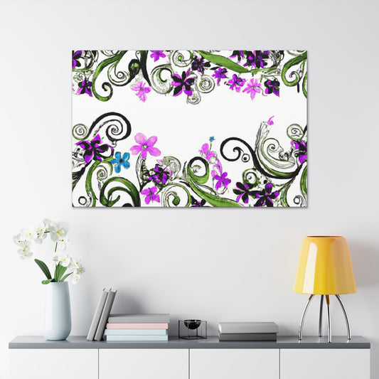 Bloomington - Floral - Canvas