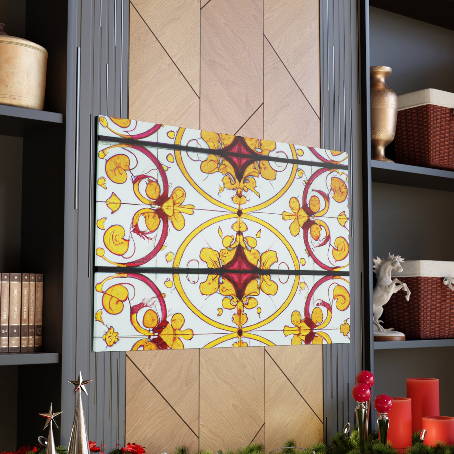 Cheery Citrus Splash - Glass Canvas