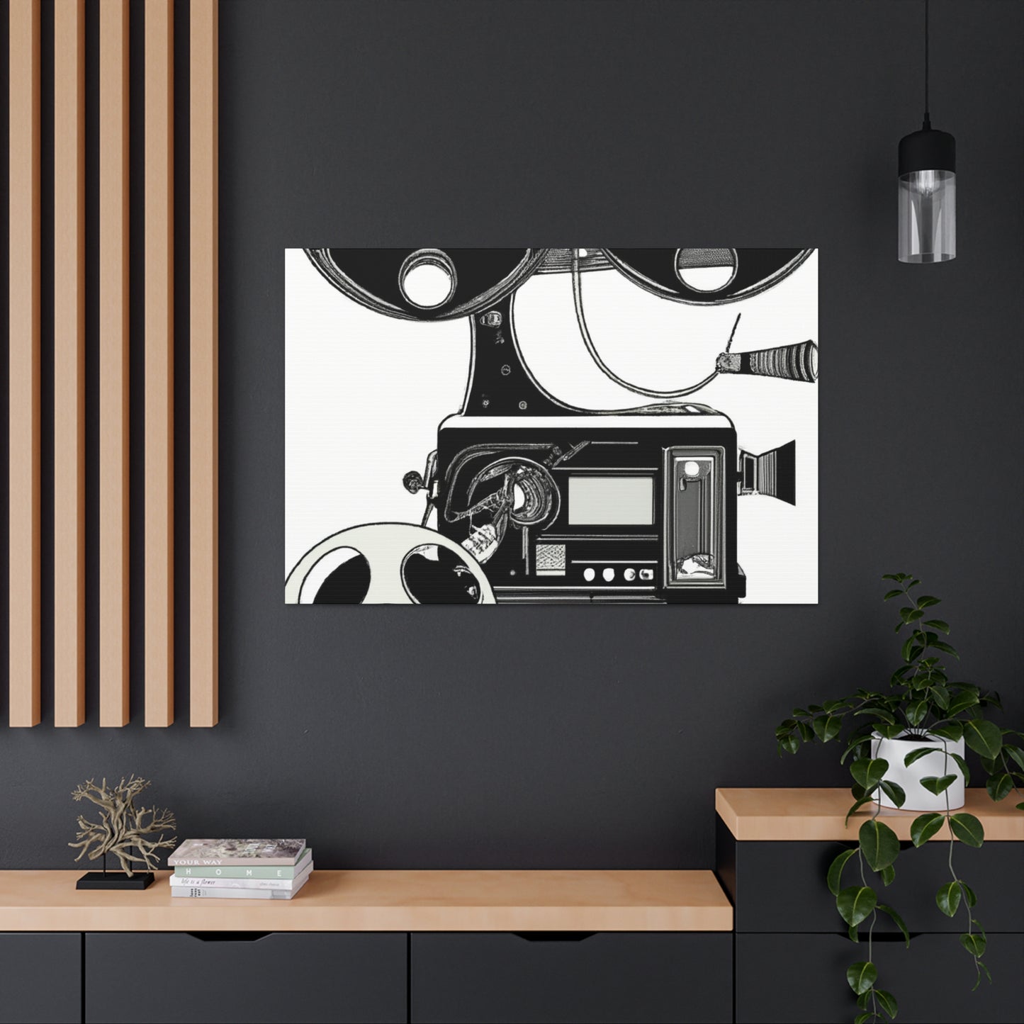 "Chevrolet Showtime" - Retro Film Canvas