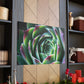 "Flowering Patio" - Canvas - Succulent