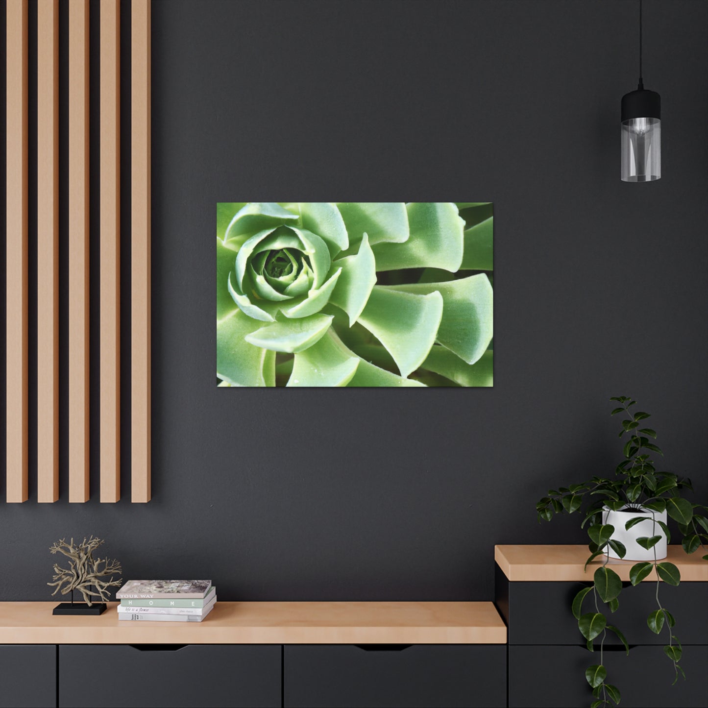 "Garden Gala" - Canvas - Succulent