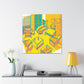 Pineapple Pop- Midcentury - Canvas