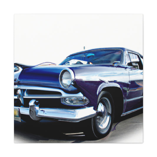Faithful Roadster - Automobile Canvas
