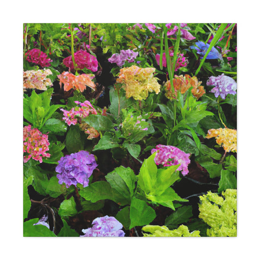'Garden Symphony' - Canvas - Floral