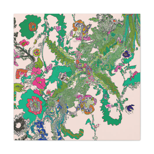 Blissful Beauty - Floral - Canvas