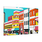 Jukebox Avenue - Pop Art Canvas
