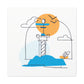 Lighthouse keys - Minimalism - Canvas