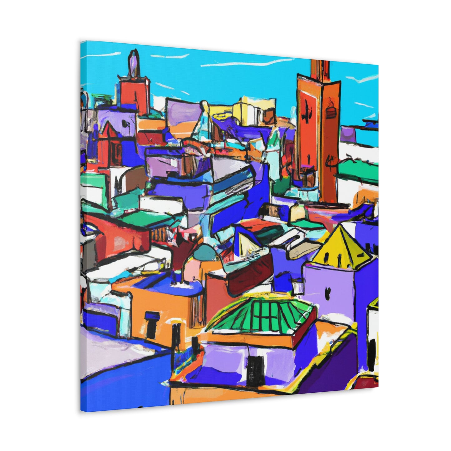 Rashida Bin-Nasir - Morraco - Canvas