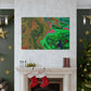 Green Mean - Canvas - Abstract