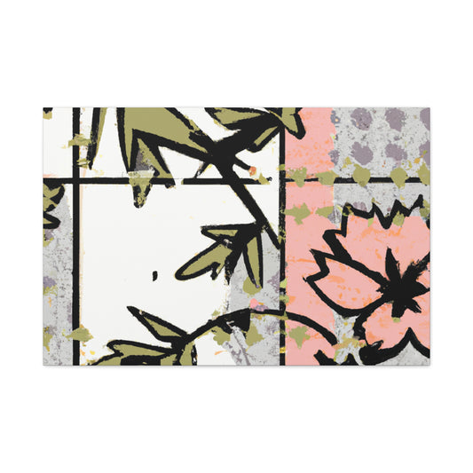Primrose - Floral - Canvas