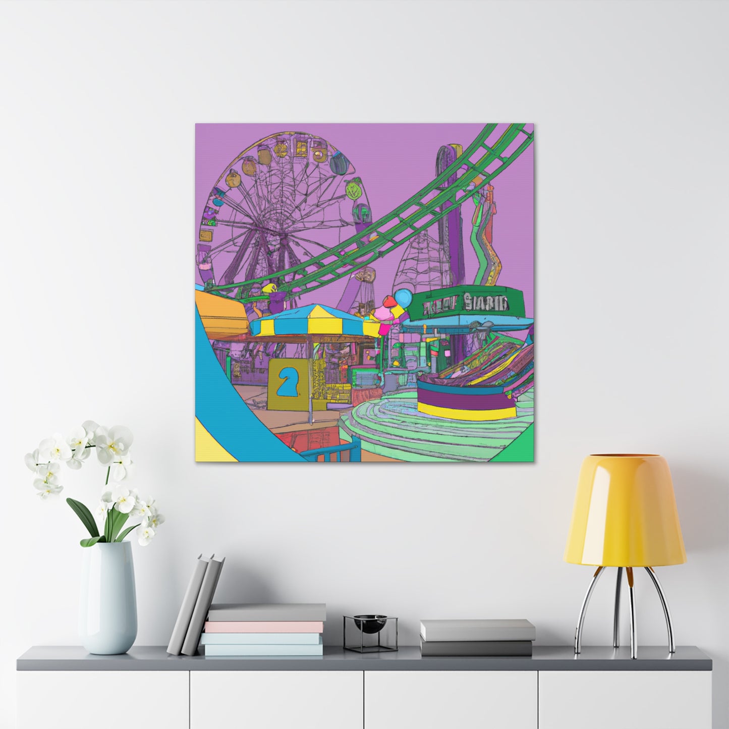 SpinTopia - Amusement - Canvas