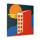 Modernist Playground - Midcentury - Canvas