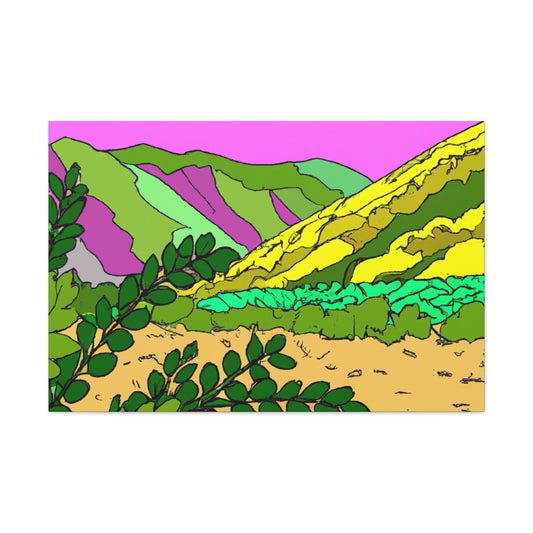 Calico-Landscape - Canvas