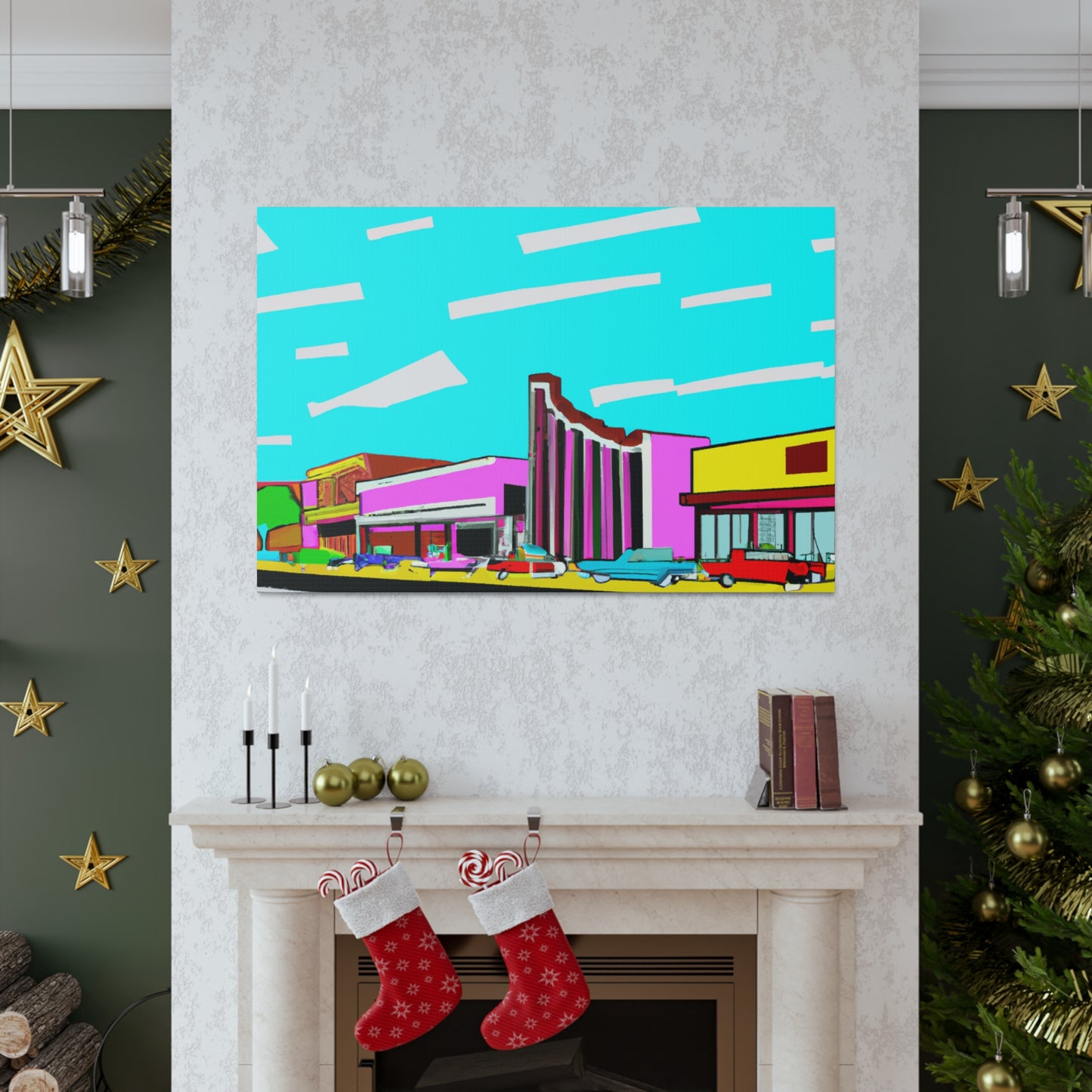Vinyl Alley - Canvas Pop Art