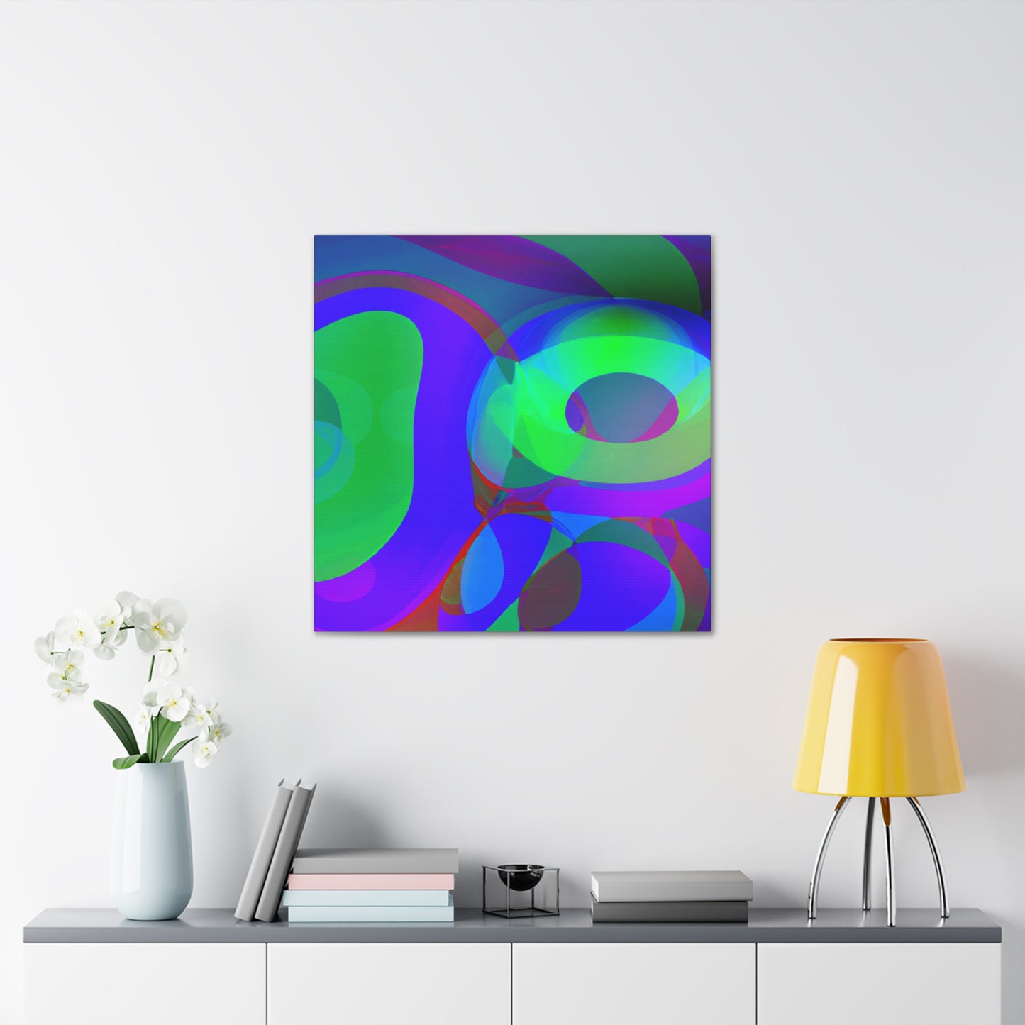 Liqualithium - Abstract - Canvas