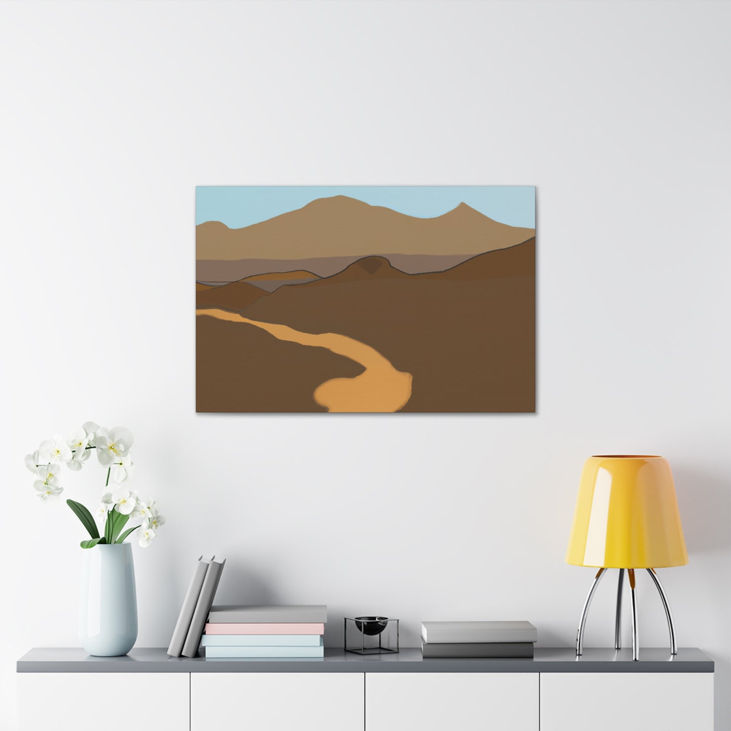 Desert Mirage - Landscape - Canvas
