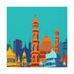 Exotic Vibrancy - Destination India - Canvas