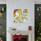 Leafy Warmth- Glass Canvas
