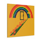 Rainbow Tranquility - Minimalism - Canvas