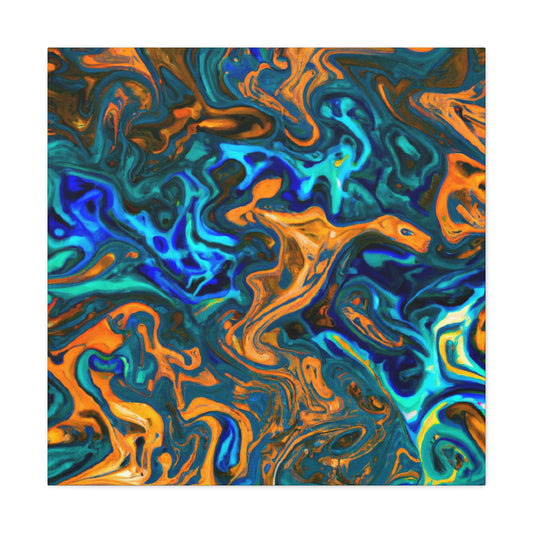 Fire and Water - Canvas - Abstract