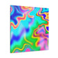 Dolphin's Breath - Abstract - Canvas